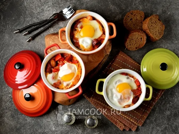 Фото блюда: Яйца по-испански