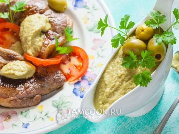 Фото блюда: Соус из авокадо с тунцом