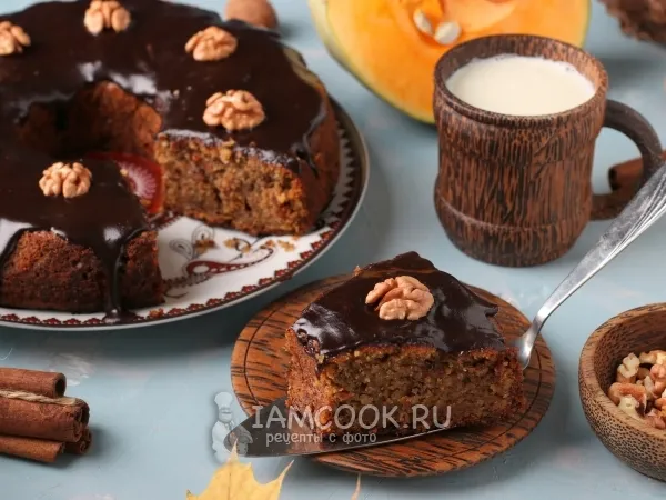 Фото блюда: Тыквенно-морковный кекс