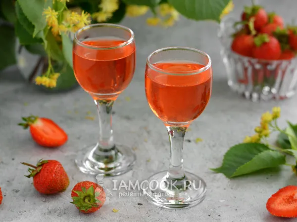 Фото блюда: Клубничная наливка на водке