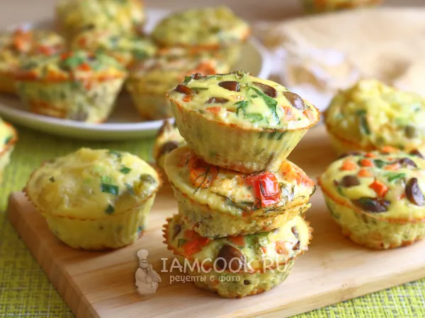 Фото блюда: Яичные маффины