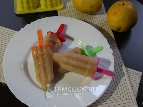 Фото блюда: Мороженое из груш