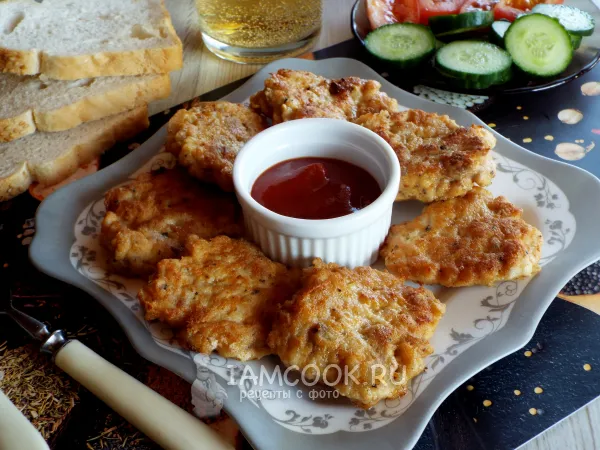 Фото блюда: Рубленые котлеты из кролика