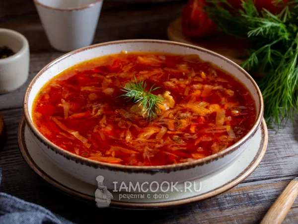 Фото блюда: Цыганский борщ