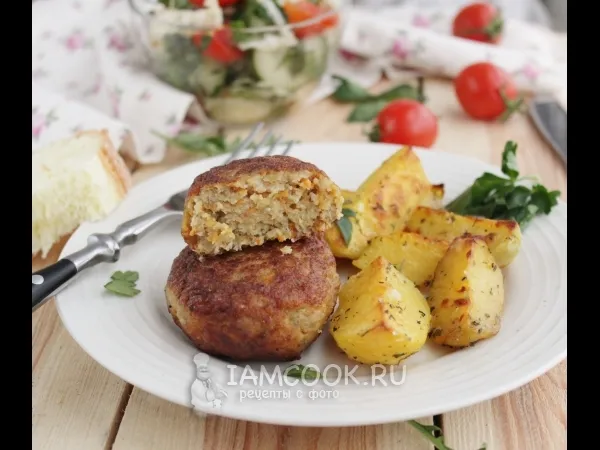 Фото блюда: Котлеты из речного окуня