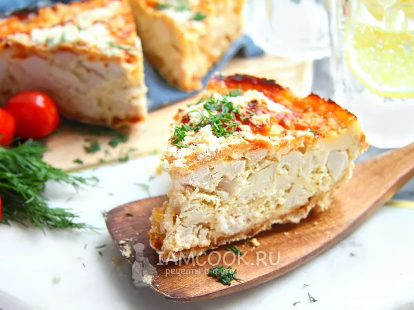 Фото блюда: Королевская ватрушка с курицей