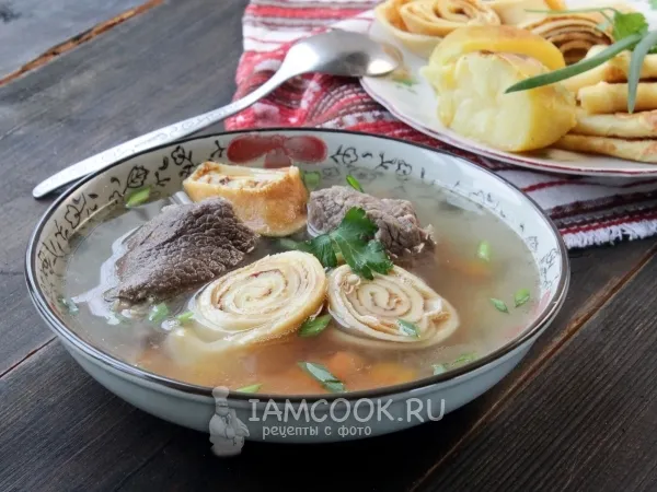 Фото блюда: Суп «Панадель» по-чешски