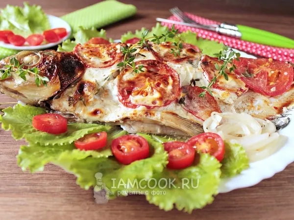 Фото блюда: Лещ в духовке в фольге