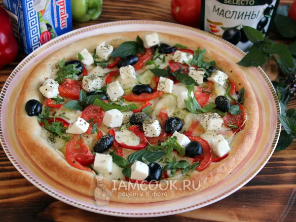 Фото блюда: Греческая пицца