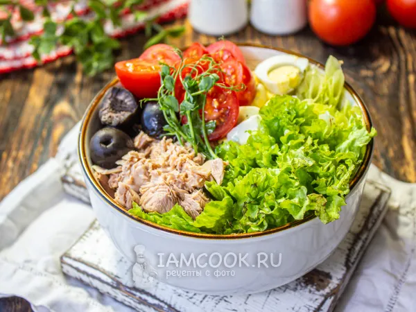 Фото блюда: Боул с тунцом