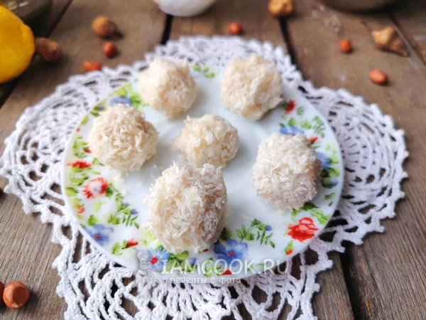 Фото блюда: Конфеты из топинамбура