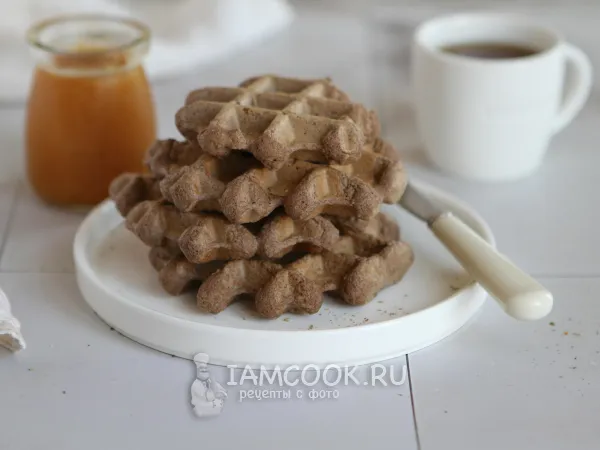 Фото блюда: Венские кето вафли