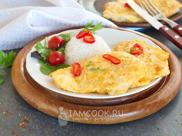 Фото блюда: Отбивные из индейки в кляре