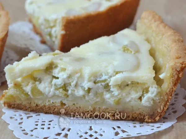 Фото блюда: Пирог с ревенем