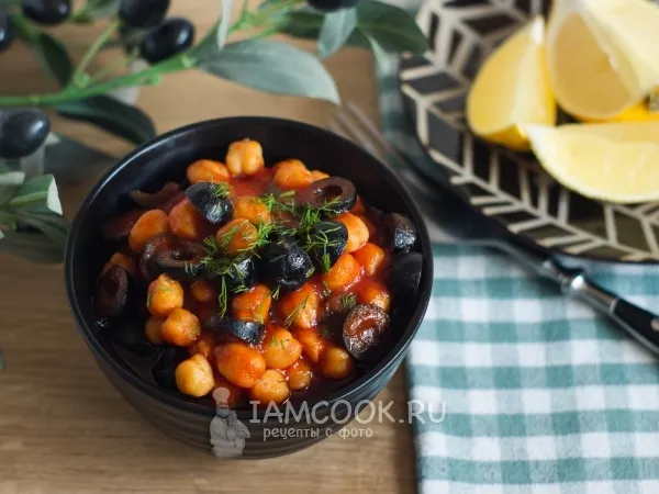 Фото блюда: Нут с маслинами по-испански