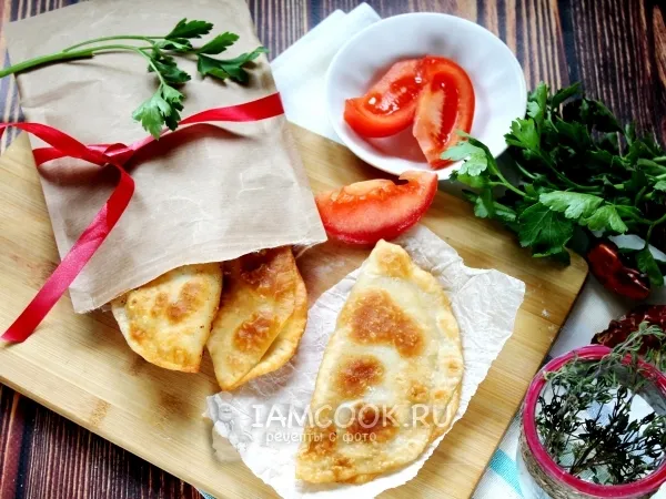 Фото блюда: Чебуреки на кефире без яиц