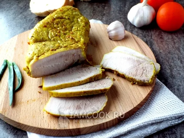 Фото блюда: Пастрома из свинины