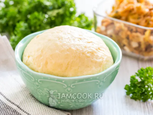 Фото блюда: Песочно-дрожжевое тесто для пирога