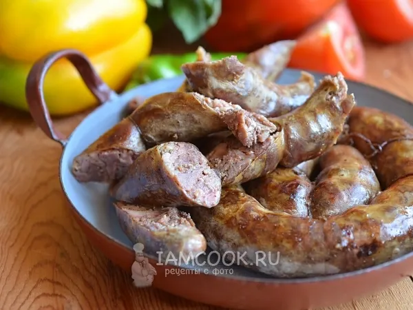 Фото блюда: Колбаса домашняя из свинины