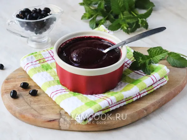 Фото блюда: Курд из черной смородины