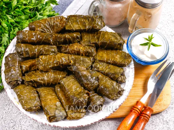 Фото блюда: Долма с курицей