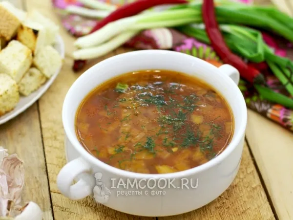 Фото блюда: Суп из картофеля и моркови