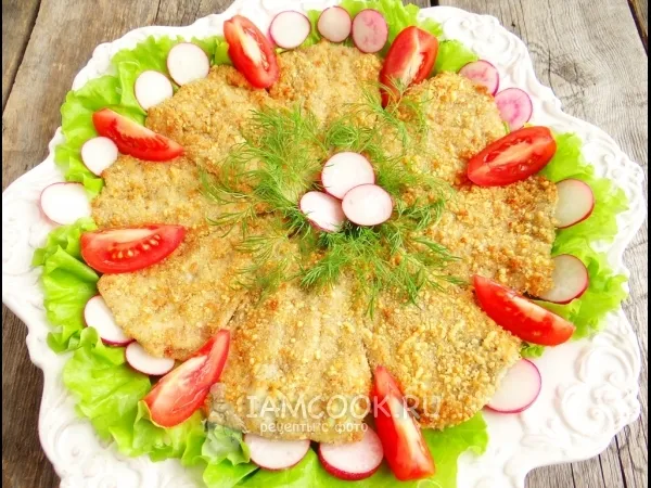 Фото блюда: Корюшка, запеченная в духовке