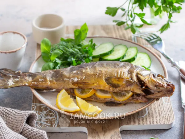 Фото блюда: Линь в духовке