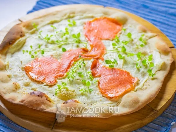 Фото блюда: Пицца с форелью