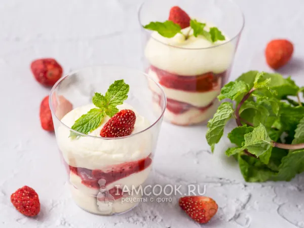 Фото блюда: Клубничный тирамису