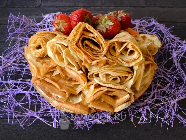 Фото блюда: Хрустящие блины