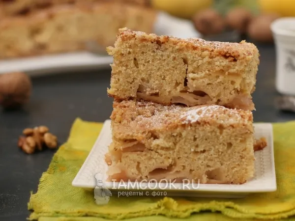 Фото блюда: Норвежский яблочный пирог