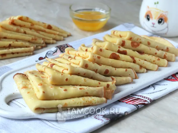 Фото блюда: Заварные блины на сыворотке