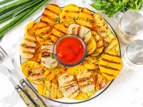 Фото блюда: Картошка на электрогриле