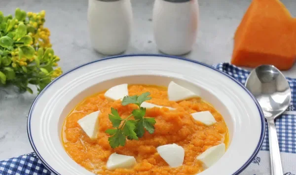 Фото блюда: Пюре из тыквы и моркови