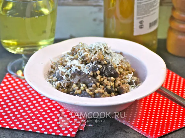 Фото блюда: Гречотто с грибами