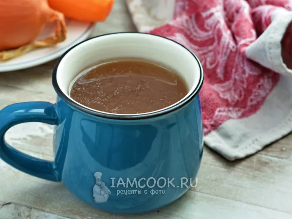 Фото блюда: Коричневый бульон