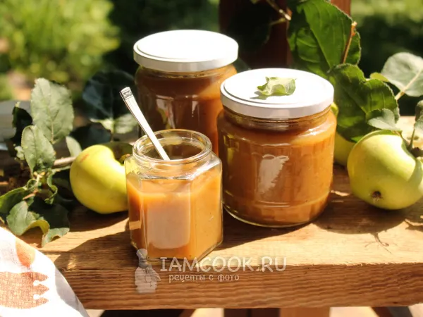 Фото блюда: Повидло из антоновки янтарное