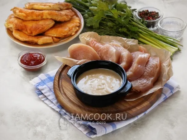 Фото блюда: Пышный кляр для отбивных (+отбивные)