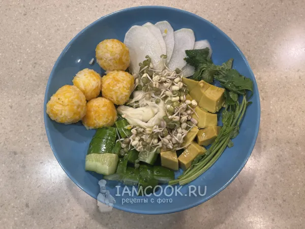 Фото блюда: Рисовые шарики с тыквой