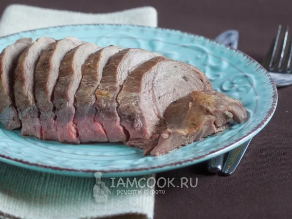 Фото блюда: Баранья нога, запеченная в духовке