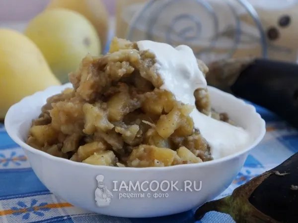 Фото блюда: Картофель с баклажанами