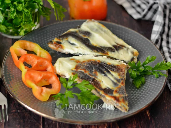 Фото блюда: Терпуг в сметане в духовке