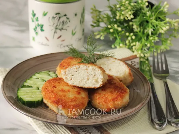 Фото блюда: Куриные котлеты с горчицей