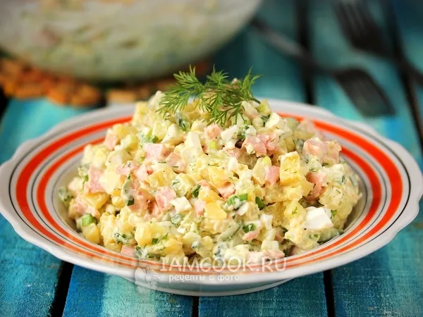 Фото блюда: Салат «Окрошка»