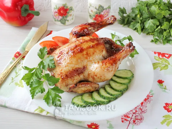 Фото блюда: Куропатка в духовке