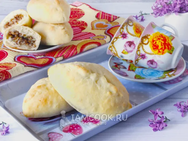 Фото блюда: Пирожки с гречкой