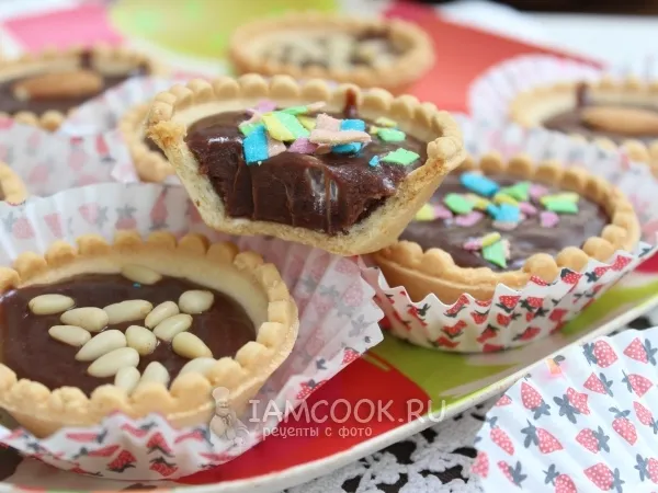 Фото блюда: Корзиночки с шоколадом