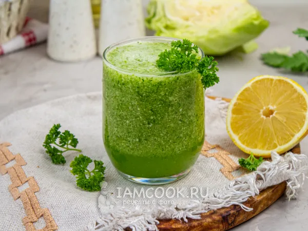 Фото блюда: Смузи из белокочанной капусты