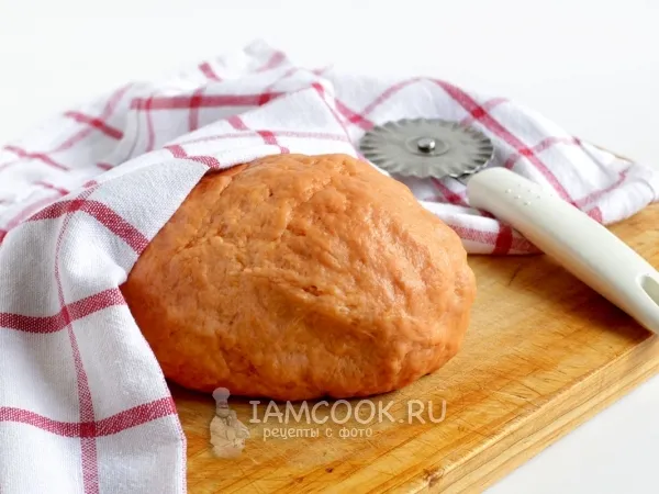 Фото блюда: Тесто на томатном соке